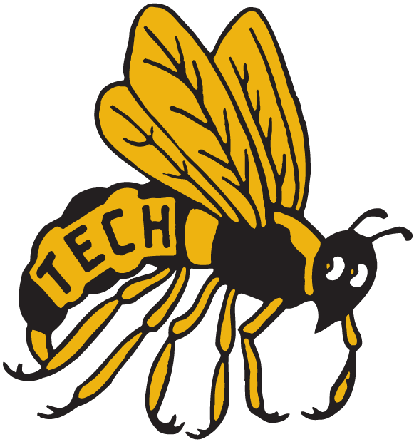 Georgia Tech Yellow Jackets 1974-1977 Alternate Logo diy DTF decal sticker